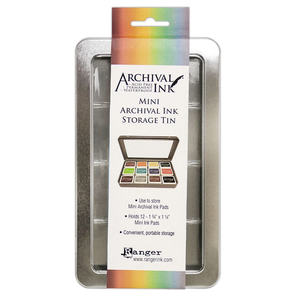 Ranger Mini Archival Ink Storage Tin - Paper Harmony