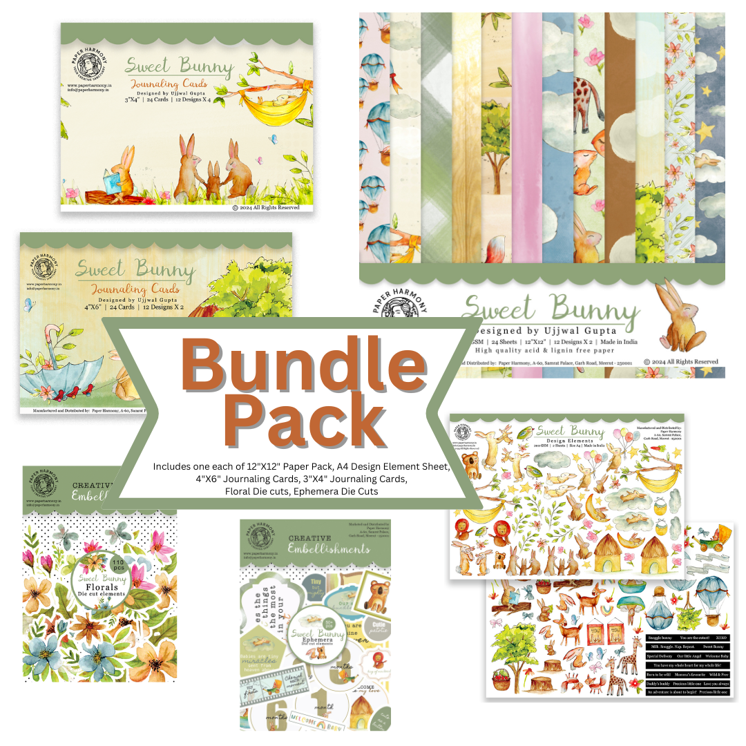Sweet Bunny Scrapbook Collection - Paper Harmony