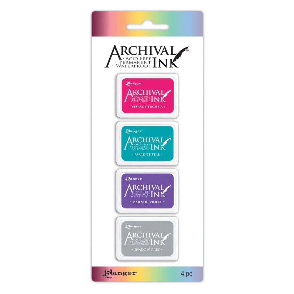 Archival Mini Ink Pad Kit #4 - Paper Harmony