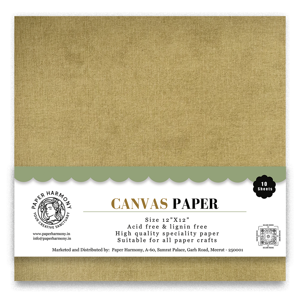 Canvas Paper 12"X12" - Paper Harmony