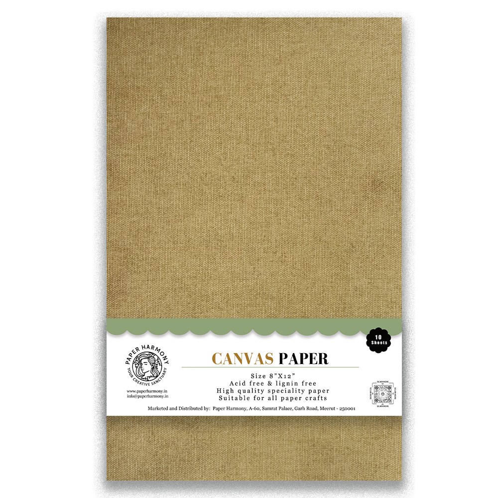 Canvas Paper 8"x12" - Paper Harmony
