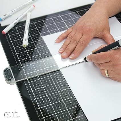 Tim Holtz Glass Media Mat 23.75" X 14.25" - Paper Harmony