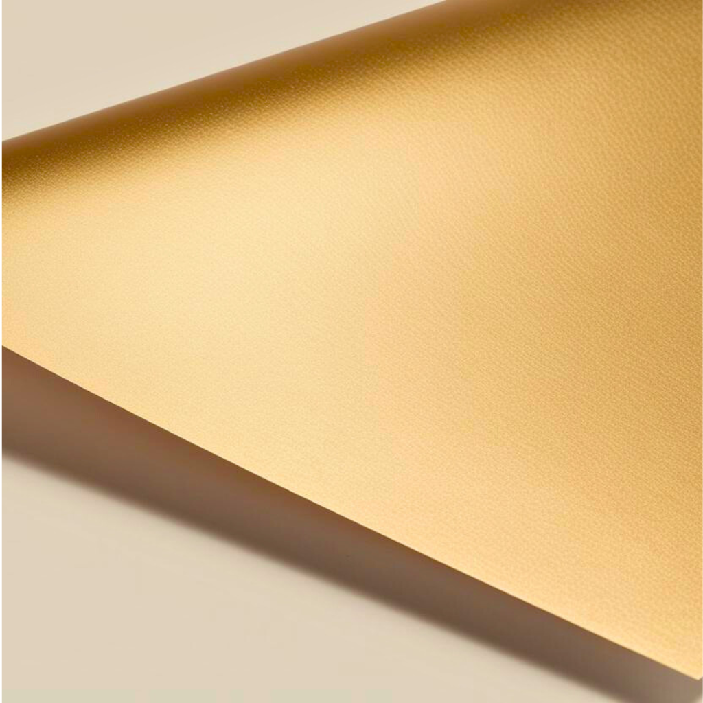 Gold Mirror Cardstock A4 Size - Matt Finish - Paper Harmony