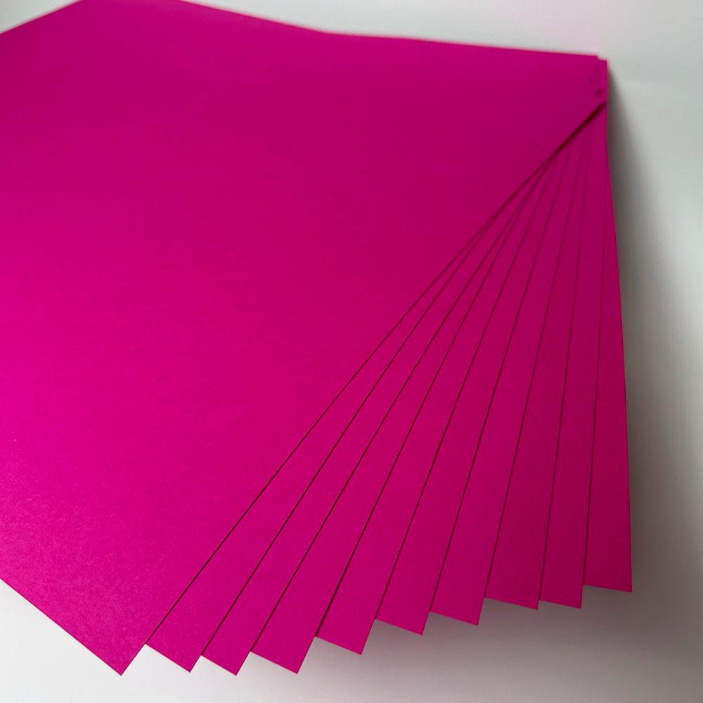 Bougainville Pink Cardstock 12"x12" - 250 GSM - Paper Harmony