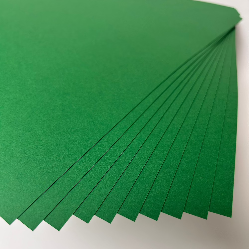 Amazon Green Cardstock 12"x12" - 250 GSM - Paper Harmony