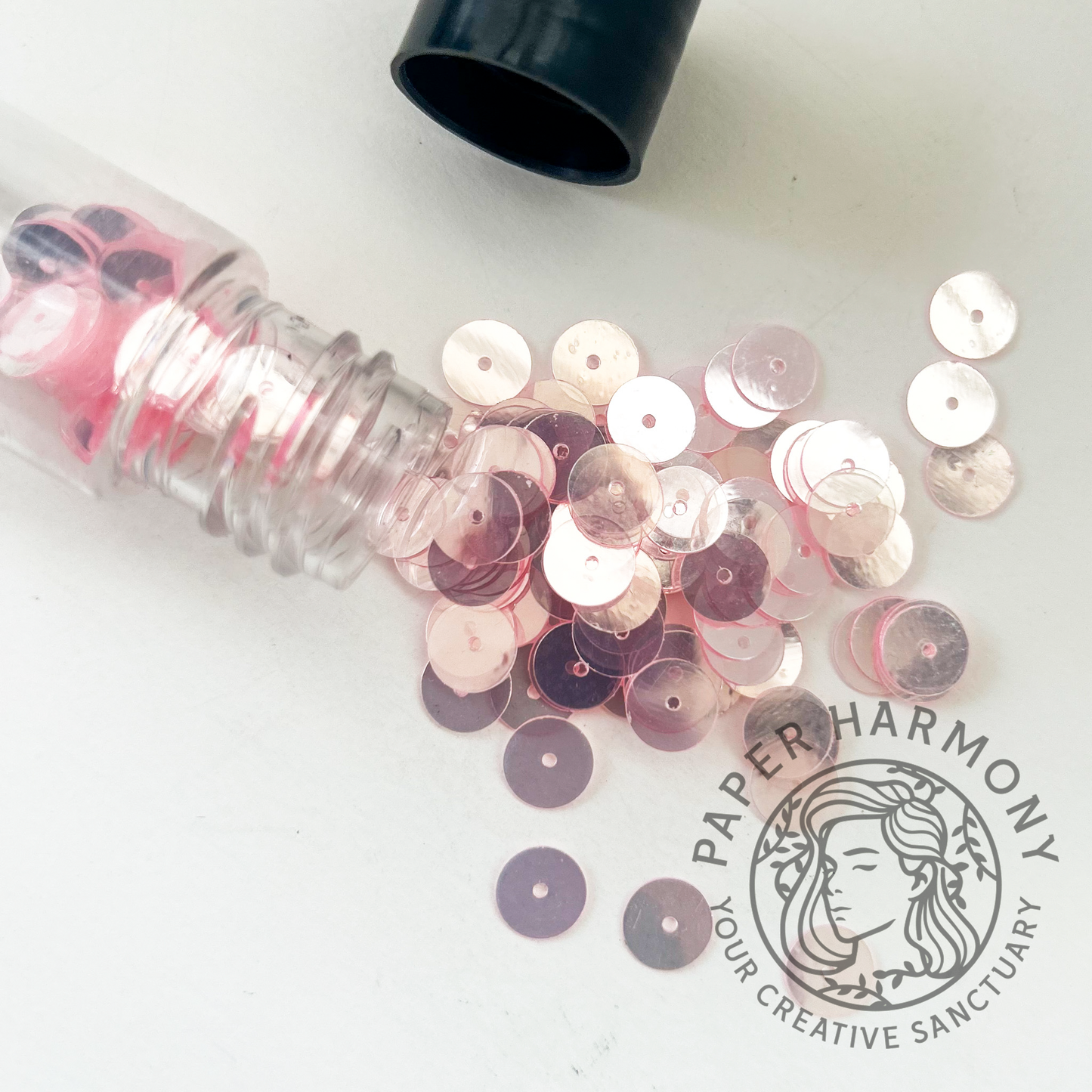 Pretty in Pink Sequins - 10 gm - Paper Harmony