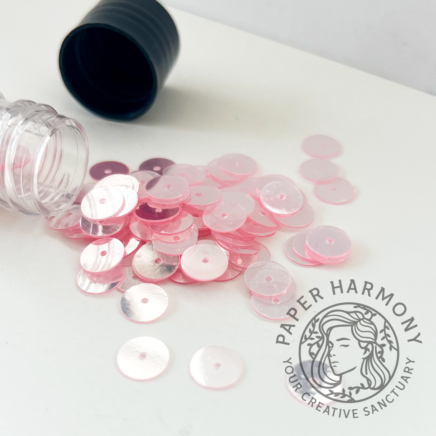 Pretty in Pink Sequins - 10 gm - Paper Harmony