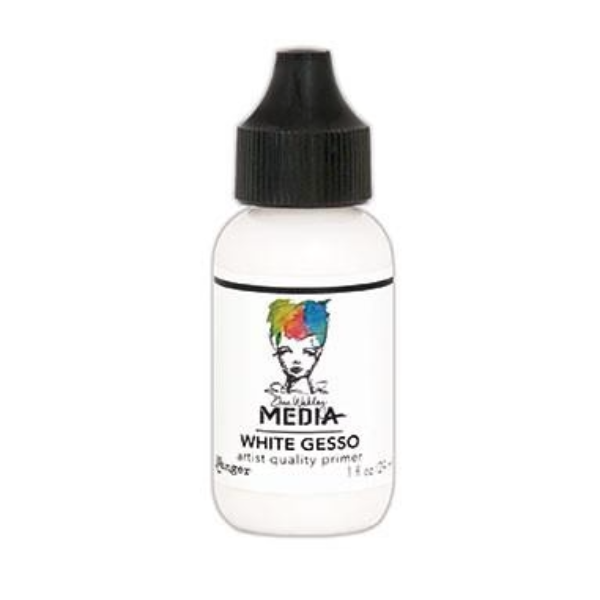 Dina Wakley's White Gesso, 29ml - Paper Harmony