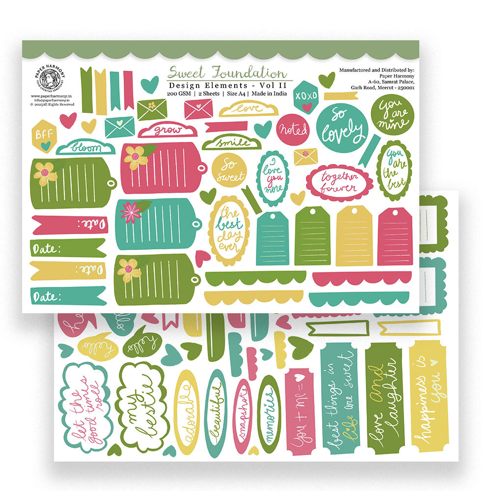 Sweet Foundation Scrapbook Collection