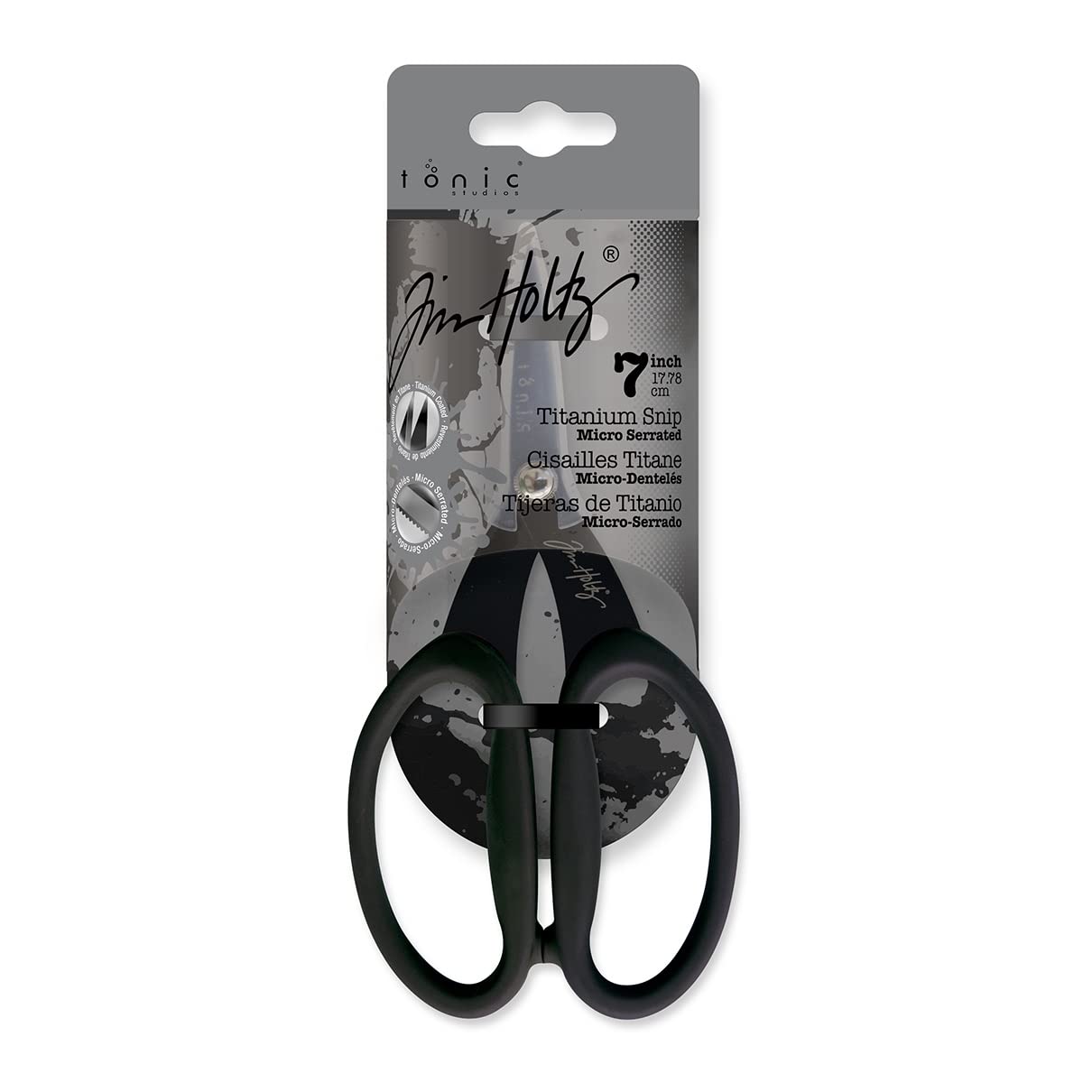 Tim Holtz 7" Titanium Shears Multipurpose Scissors - Paper Harmony