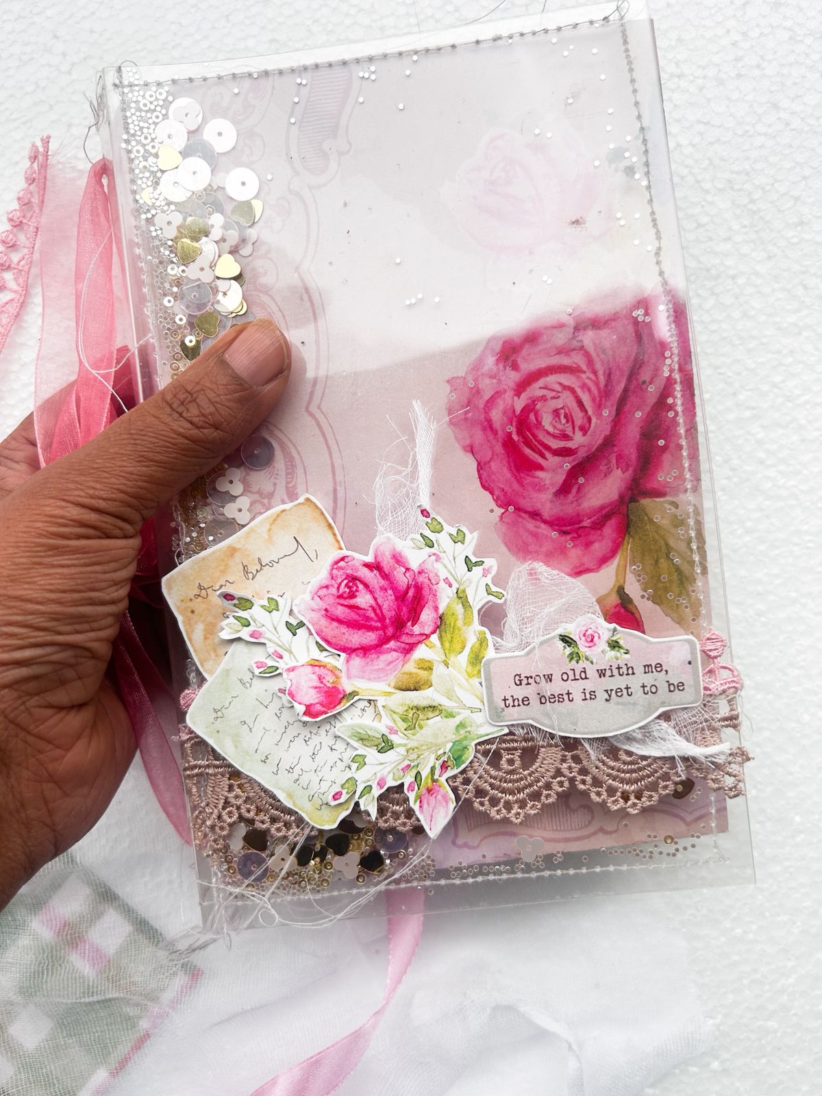 Clear Sequins Album Class - VIDEO ONLY