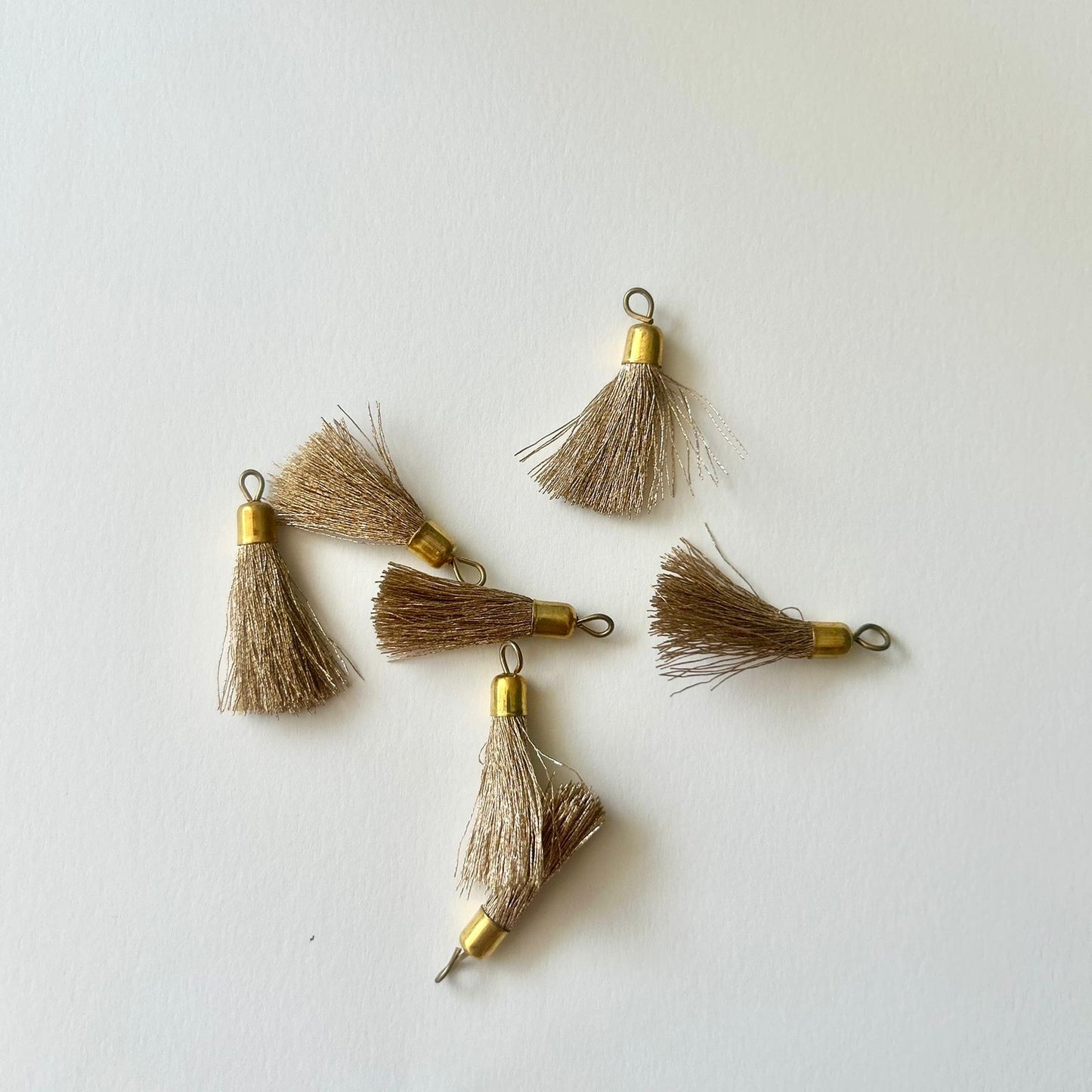 Bronze Silk Tassels (Small)