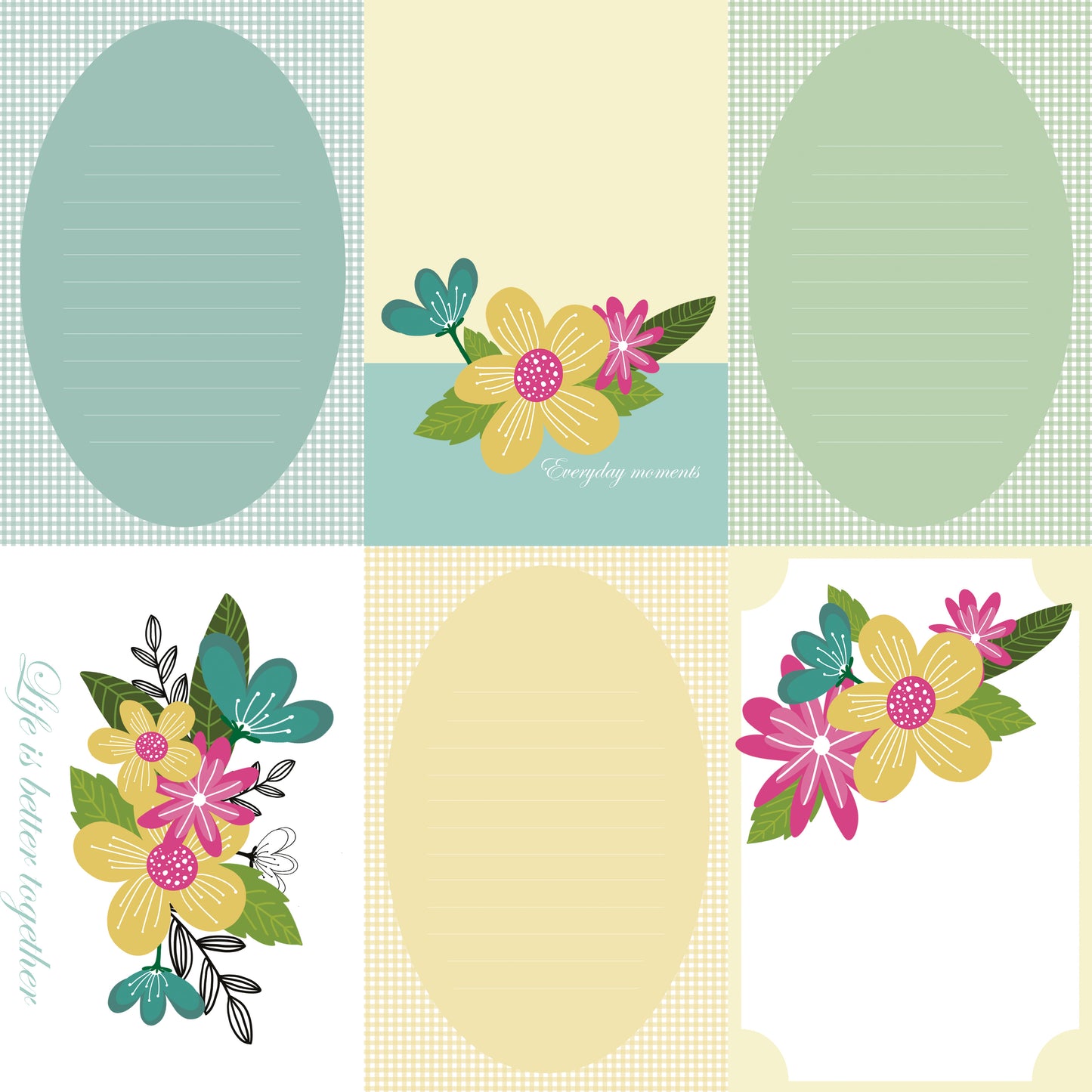 Sweet Foundation Journaling Cards - 4"X6"