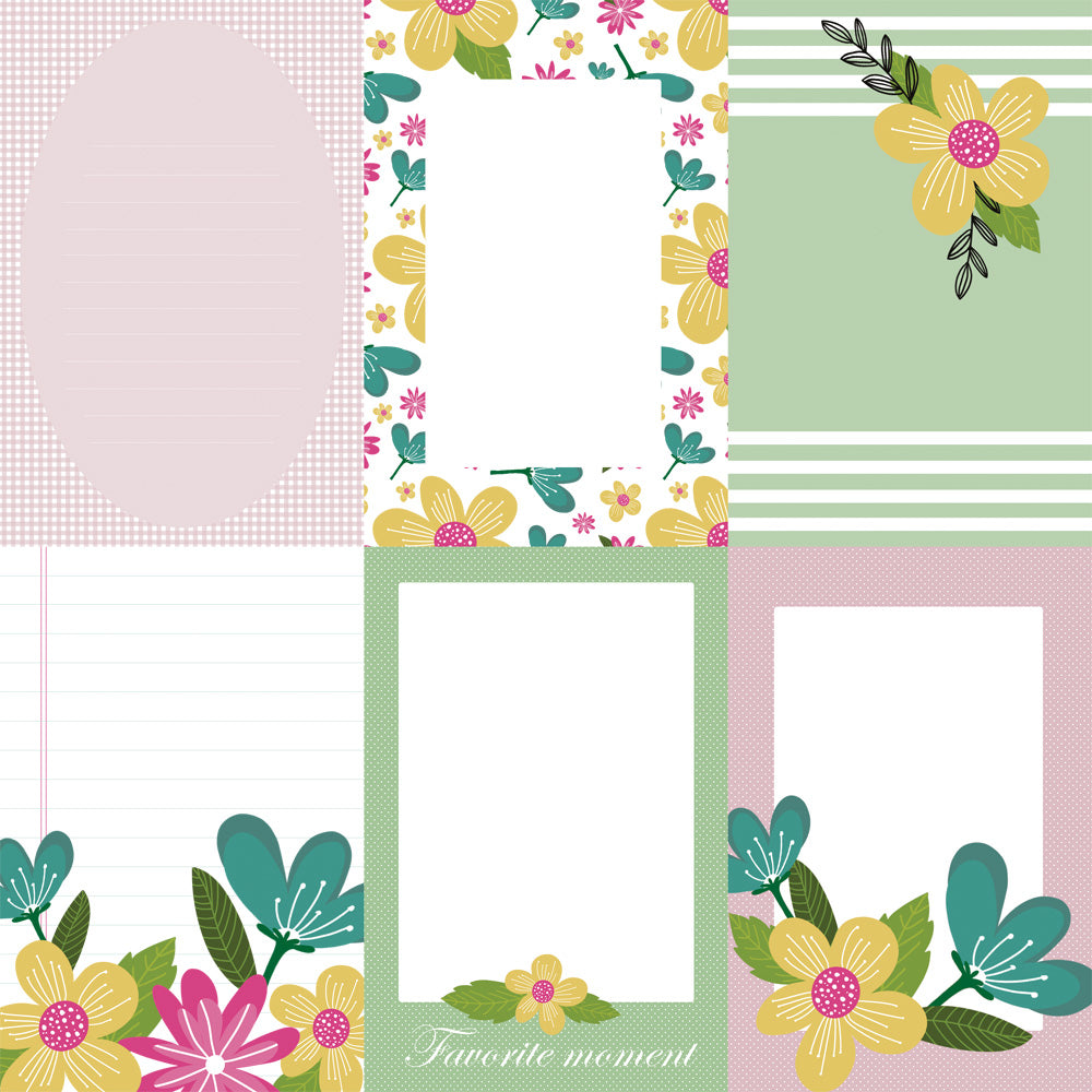 Sweet Foundation Journaling Cards - 4"X6"