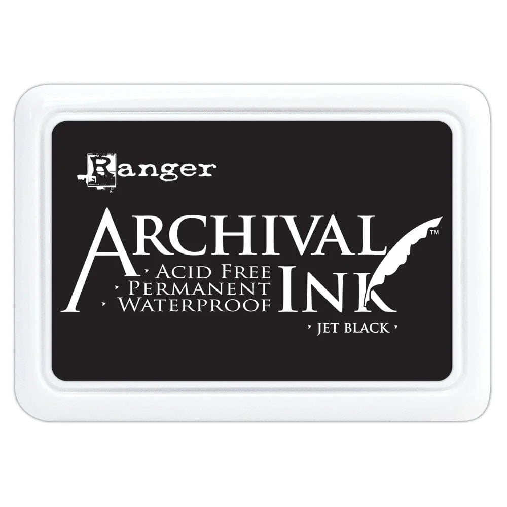 Ranger Archival Ink Pad - Jet Black - Paper Harmony