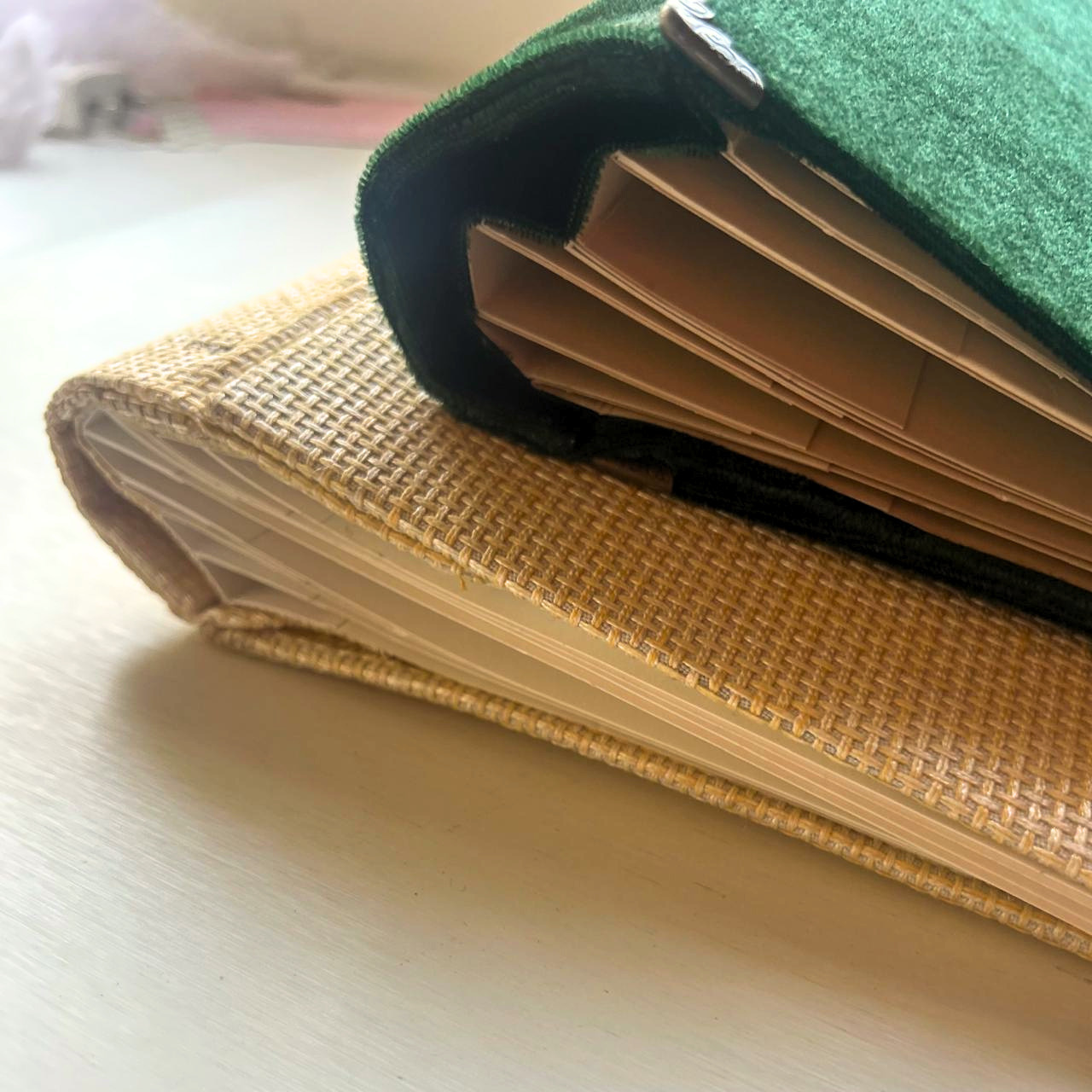 Fabric Binding for Scrapbook  - TUTORIAL Only
