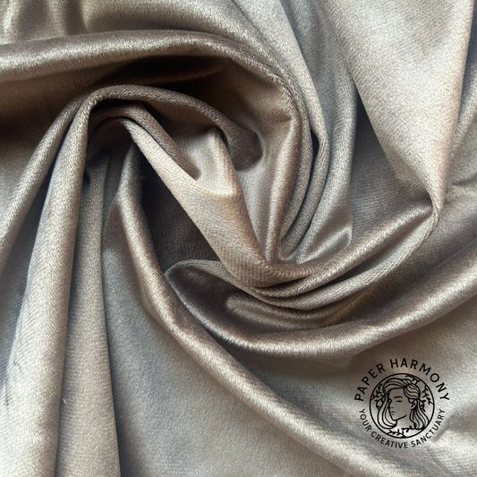 Velvet Fabric - Brown