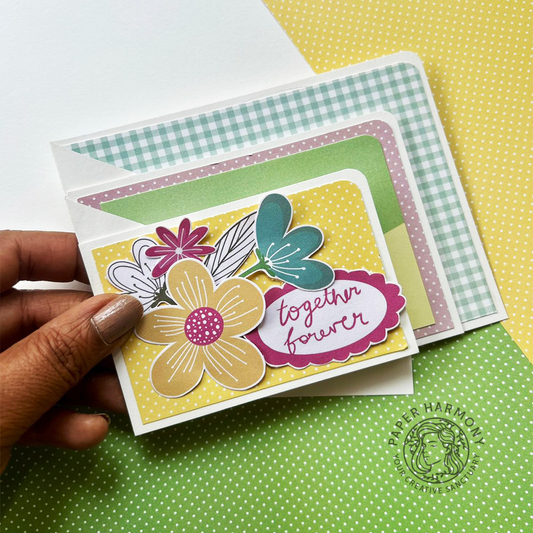 Cascading Pleated Card - TUTORIAL Only