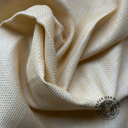 Basket Weave Fabric - Beige