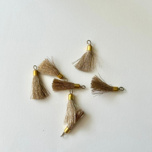 Bronze Silk Tassels (Small)